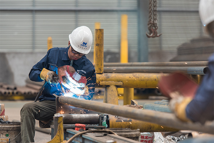 福清网架焊接车间